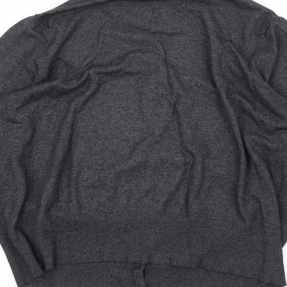 Marks and Spencer Womens Black   Cardigan Jumper Size 22