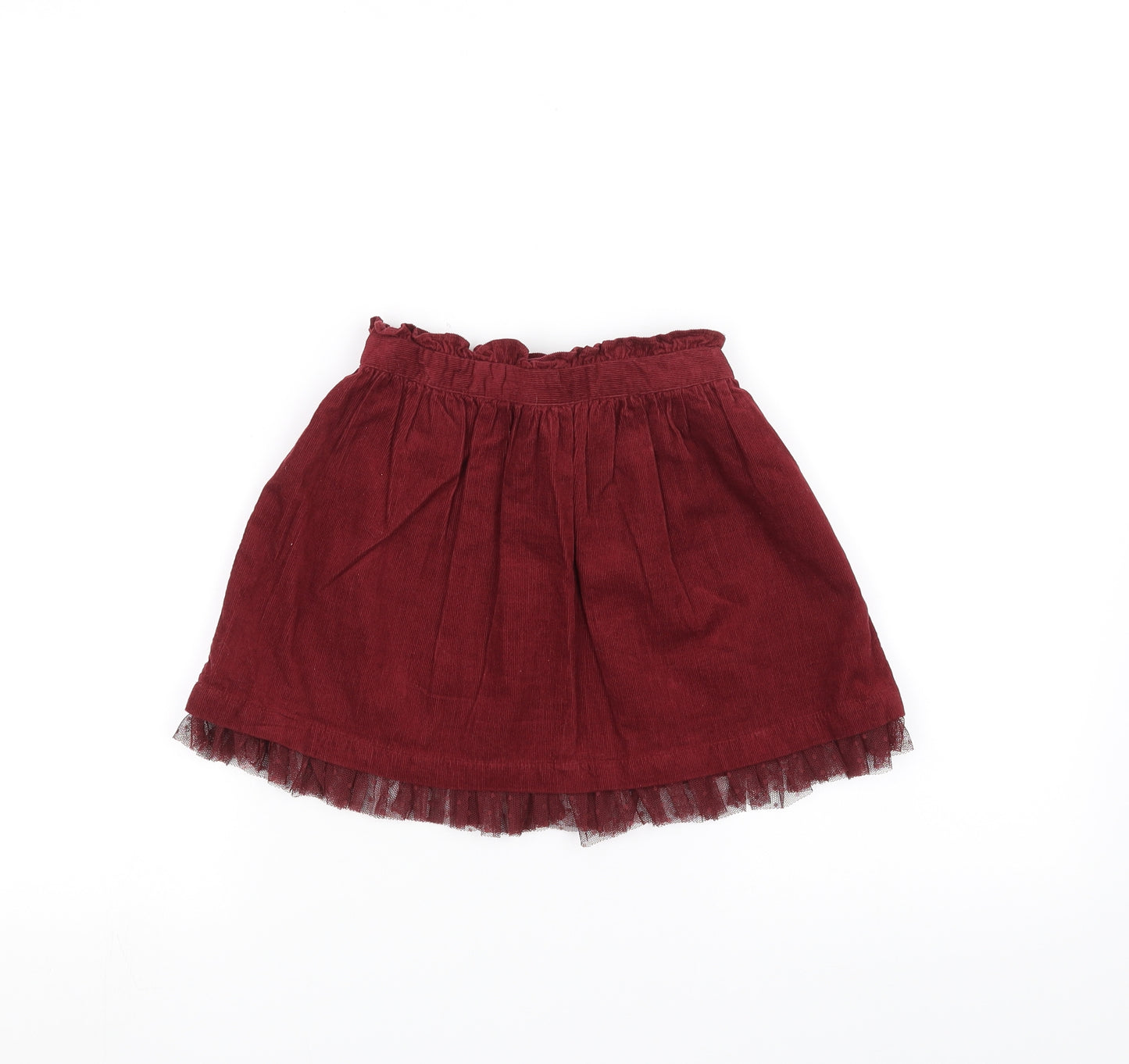 Marks and Spencer Girls Red   A-Line Skirt Size 3-4 Years