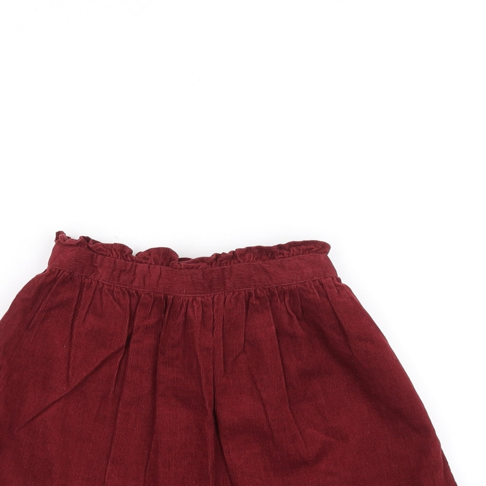 Marks and Spencer Girls Red   A-Line Skirt Size 3-4 Years