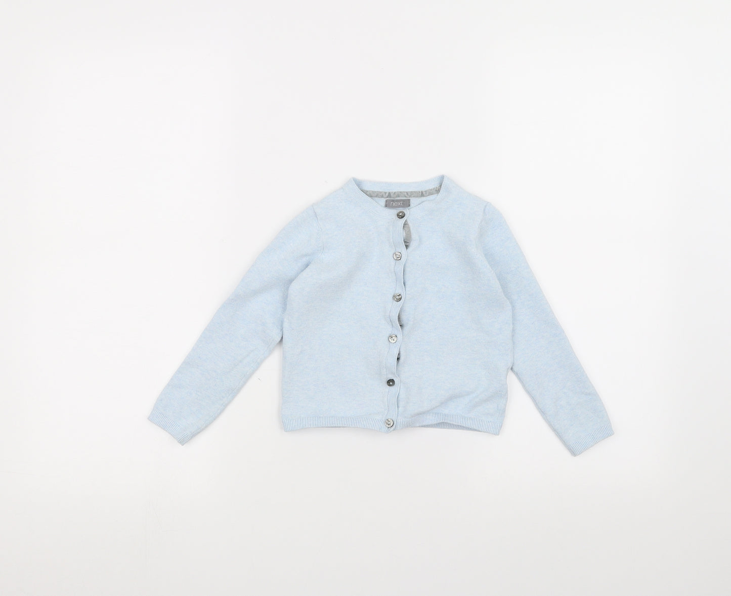 NEXT Girls Blue   Cardigan Jumper Size 5 Years