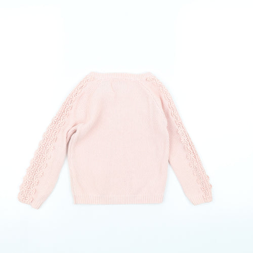 Young Dimension Girls Pink   Pullover Jumper Size 3-4 Years