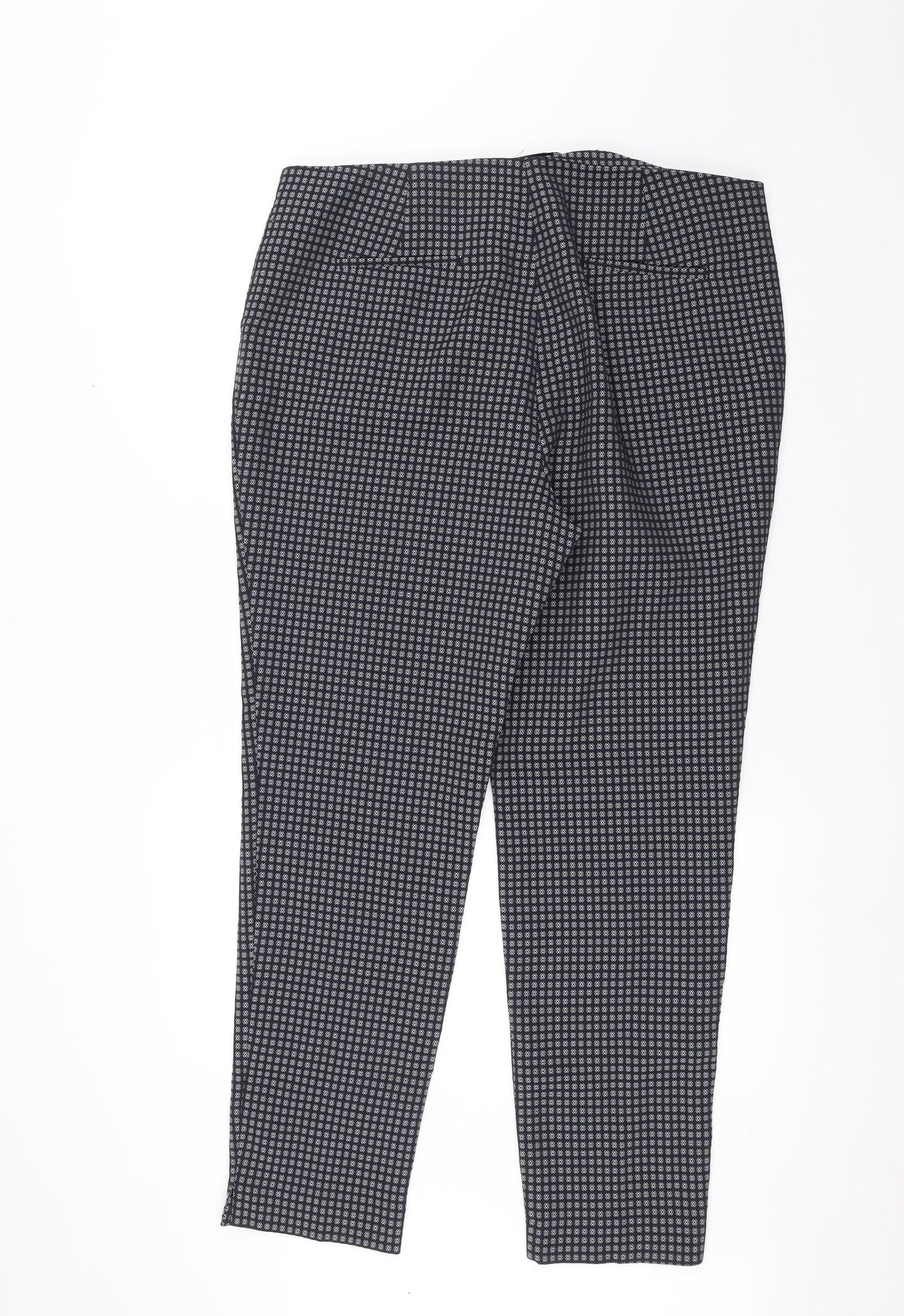 Marks and Spencer Womens Blue   Trousers  Size 16 L28 in