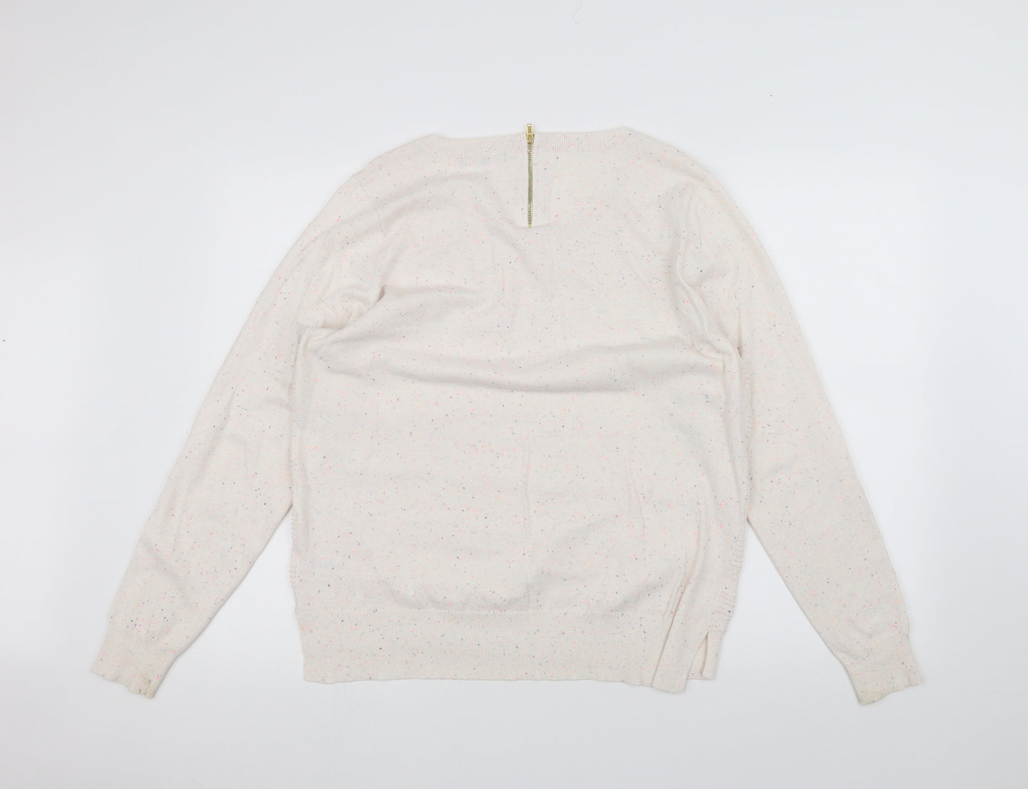 TU Womens White   Pullover Jumper Size 16