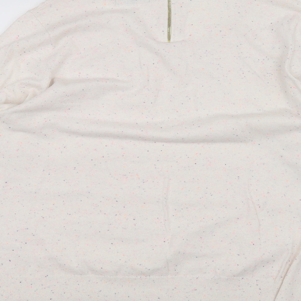 TU Womens White   Pullover Jumper Size 16