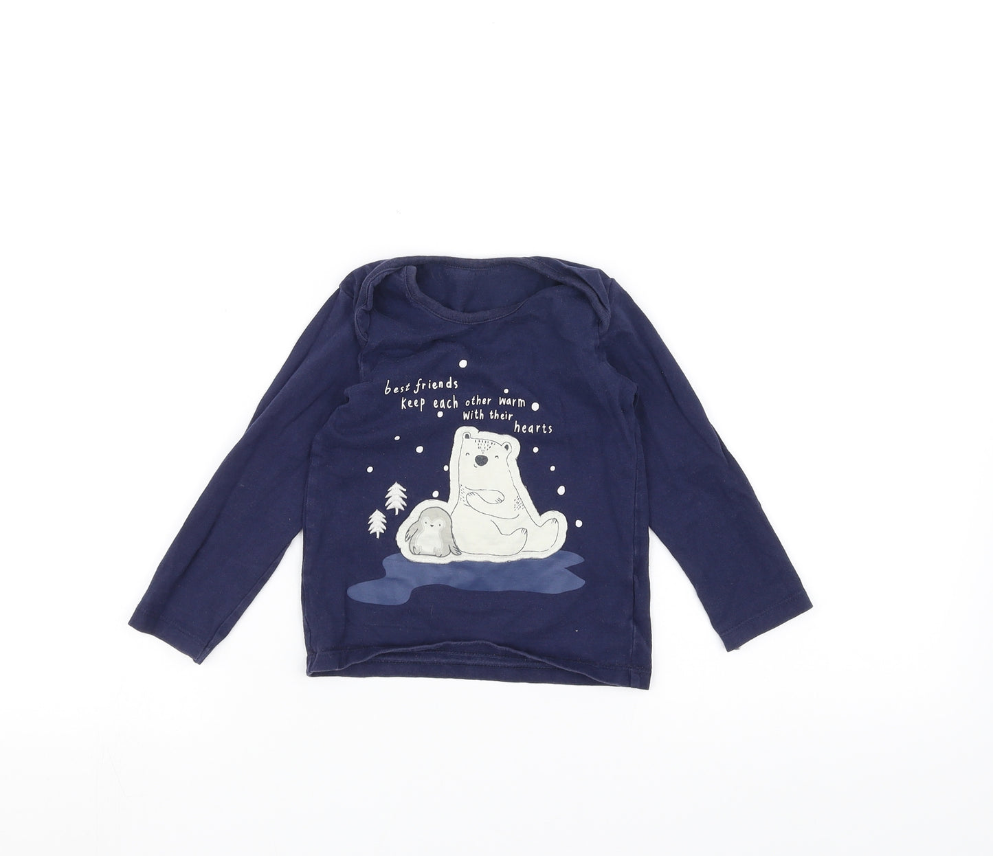 George Baby Blue   Basic T-Shirt Size 18-24 Months