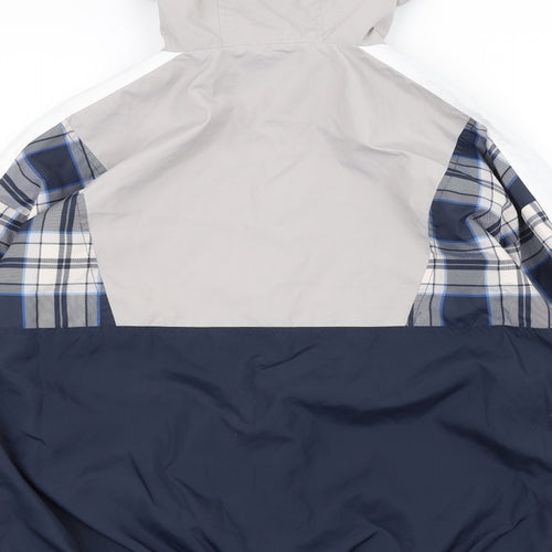 Primark Mens Grey   Windbreaker Coat Size S