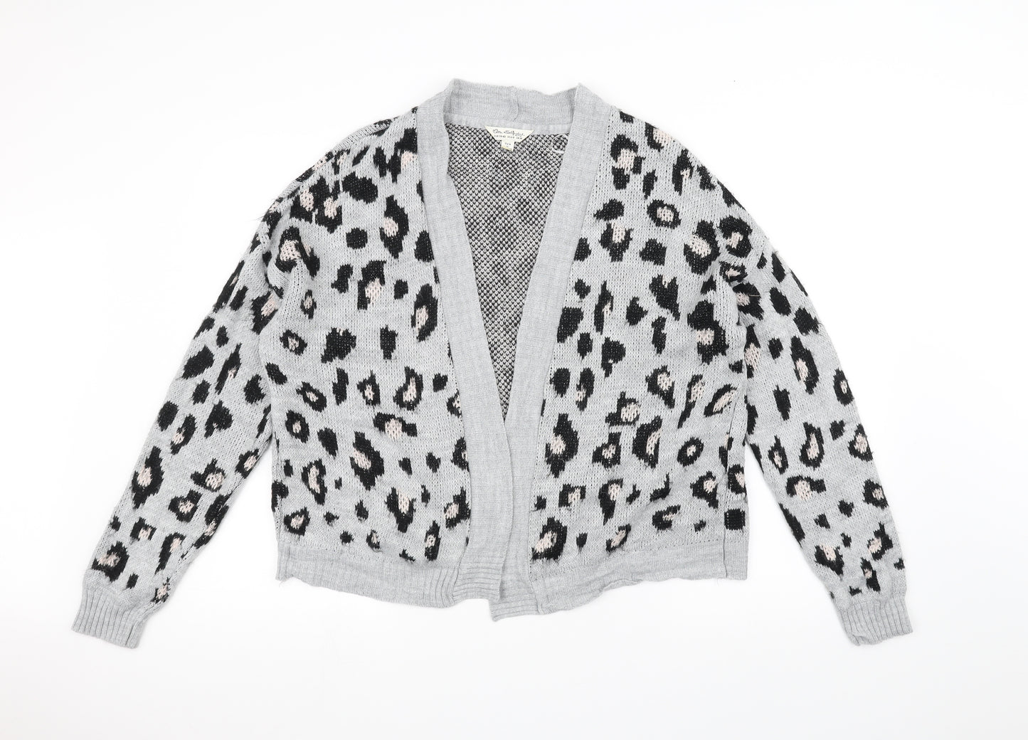 Miss Selfridge Womens Grey   Jacket Coatigan Size M