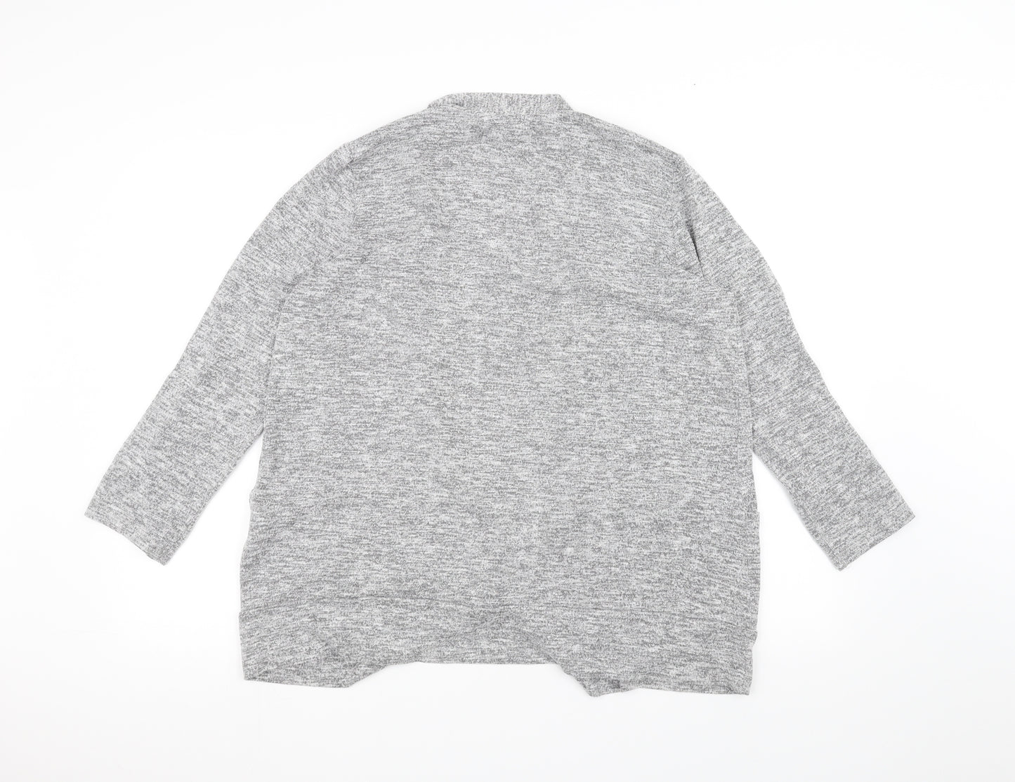 Papaya Womens Grey   Cardigan Jumper Size 14
