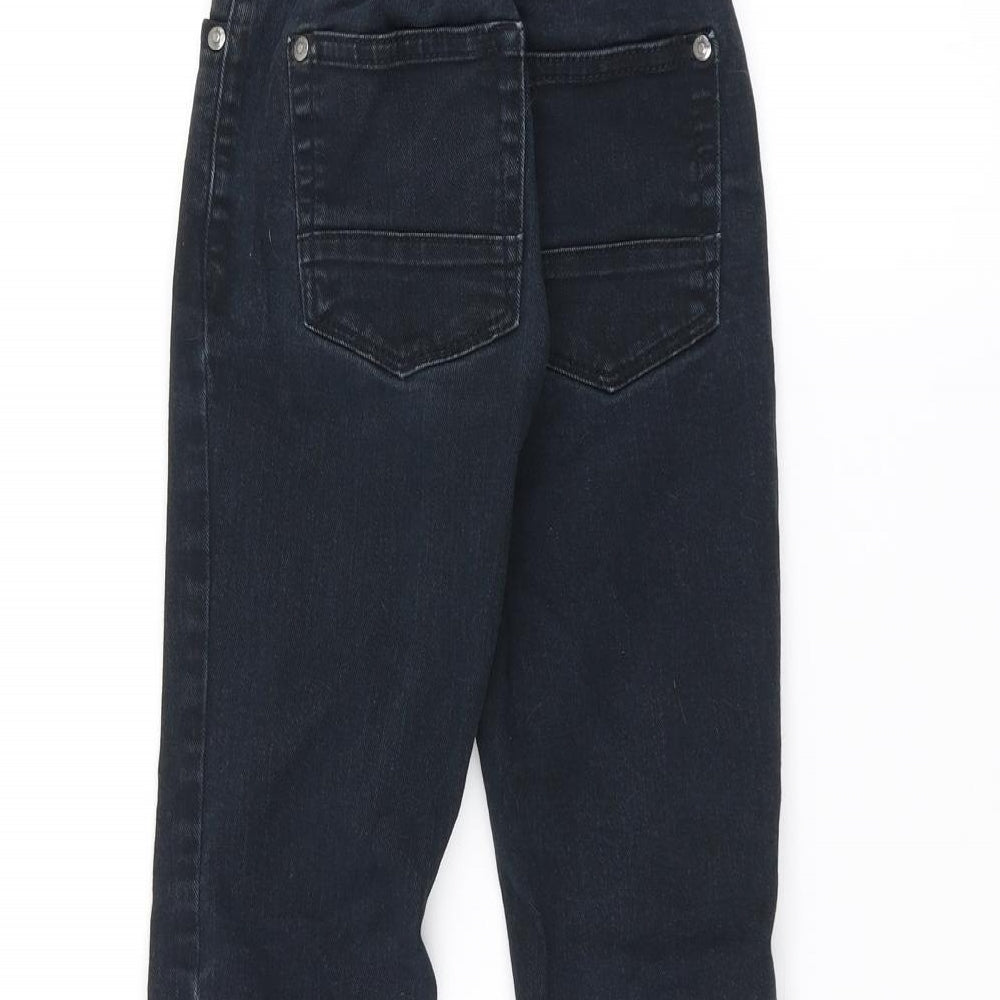 George Boys Black   Straight Jeans Size 7-8 Years