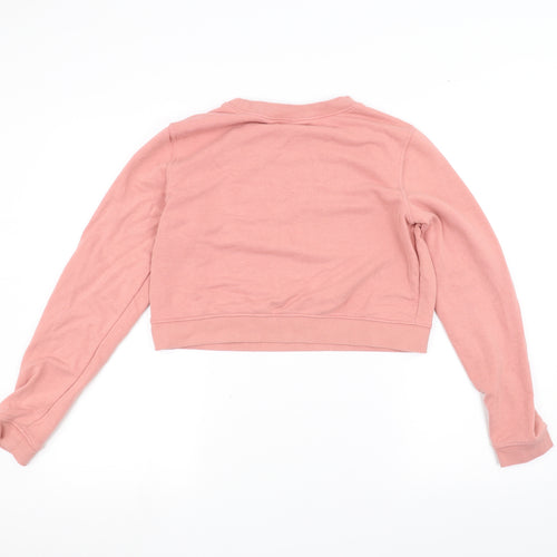H&M Womens Pink   Pullover Jumper Size M