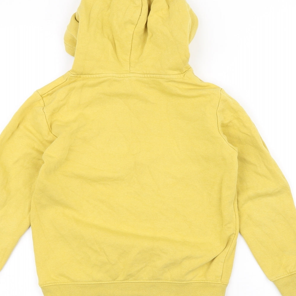H&M Boys Yellow   Pullover Hoodie Size 7-8 Years