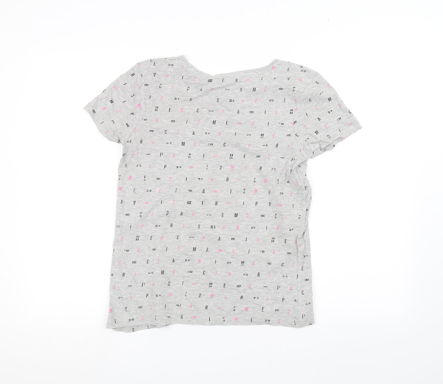 Primark Womens Grey   Basic T-Shirt Size XS