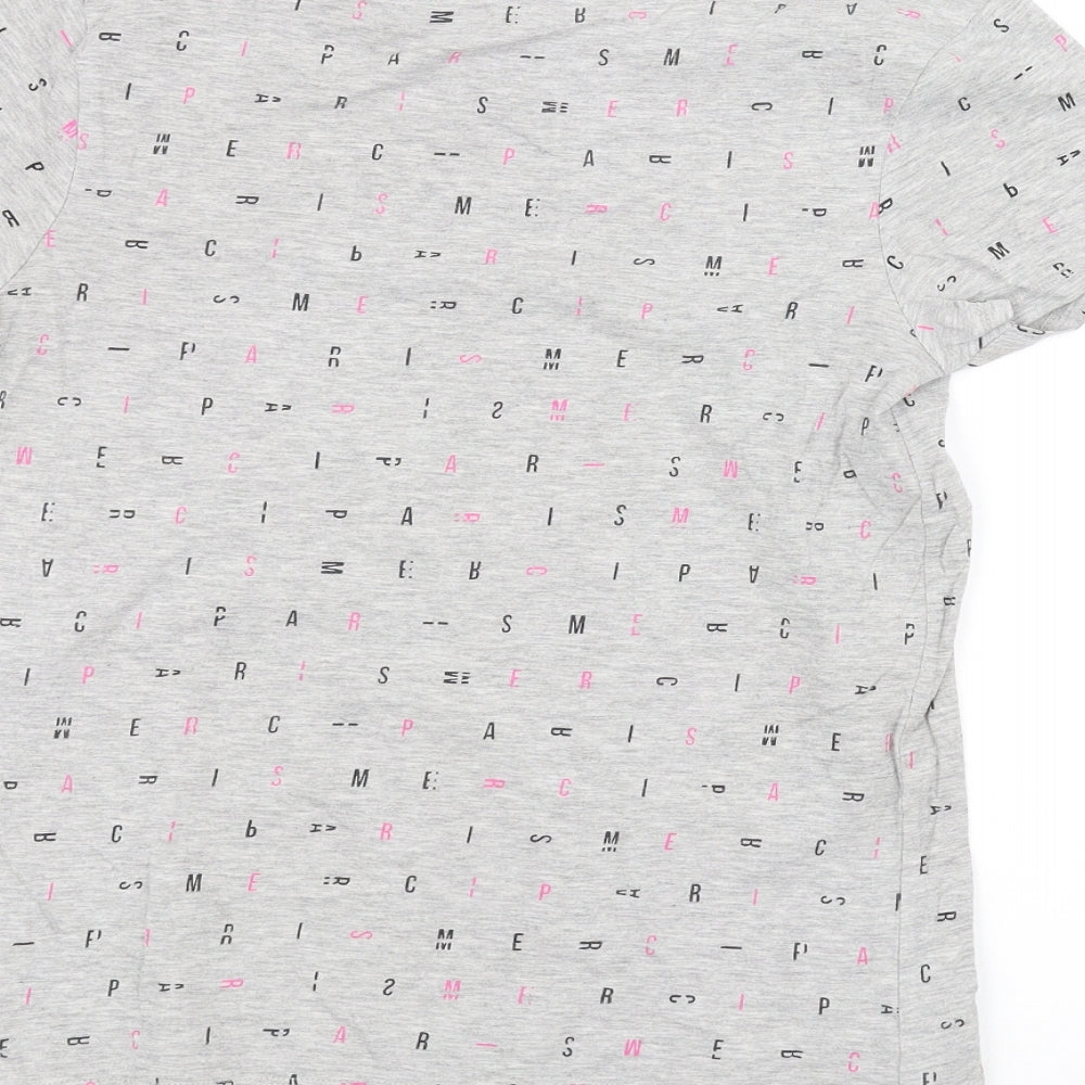 Primark Womens Grey   Basic T-Shirt Size XS
