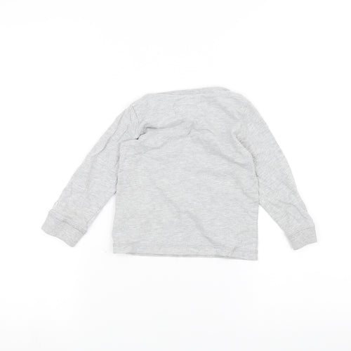 Mothercare Baby Grey   Basic T-Shirt Size 18-24 Months  - Polar Bear