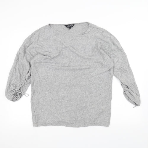 Dorothy Perkins Womens Grey   Pullover Jumper Size 16