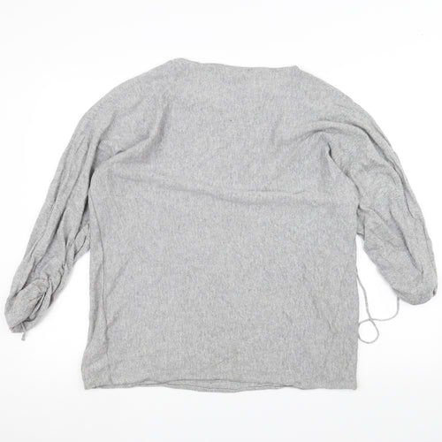 Dorothy Perkins Womens Grey   Pullover Jumper Size 16