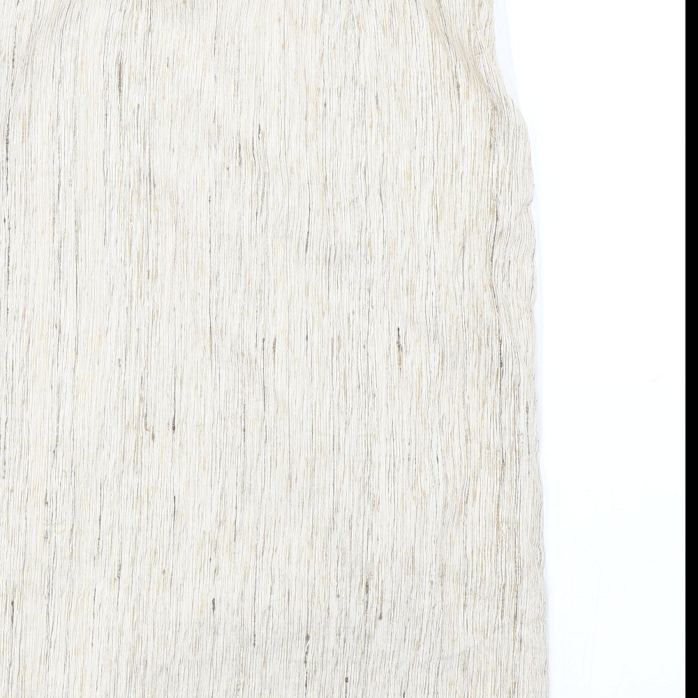 Conni Kaminski Womens White   Straight & Pencil Skirt Size 8