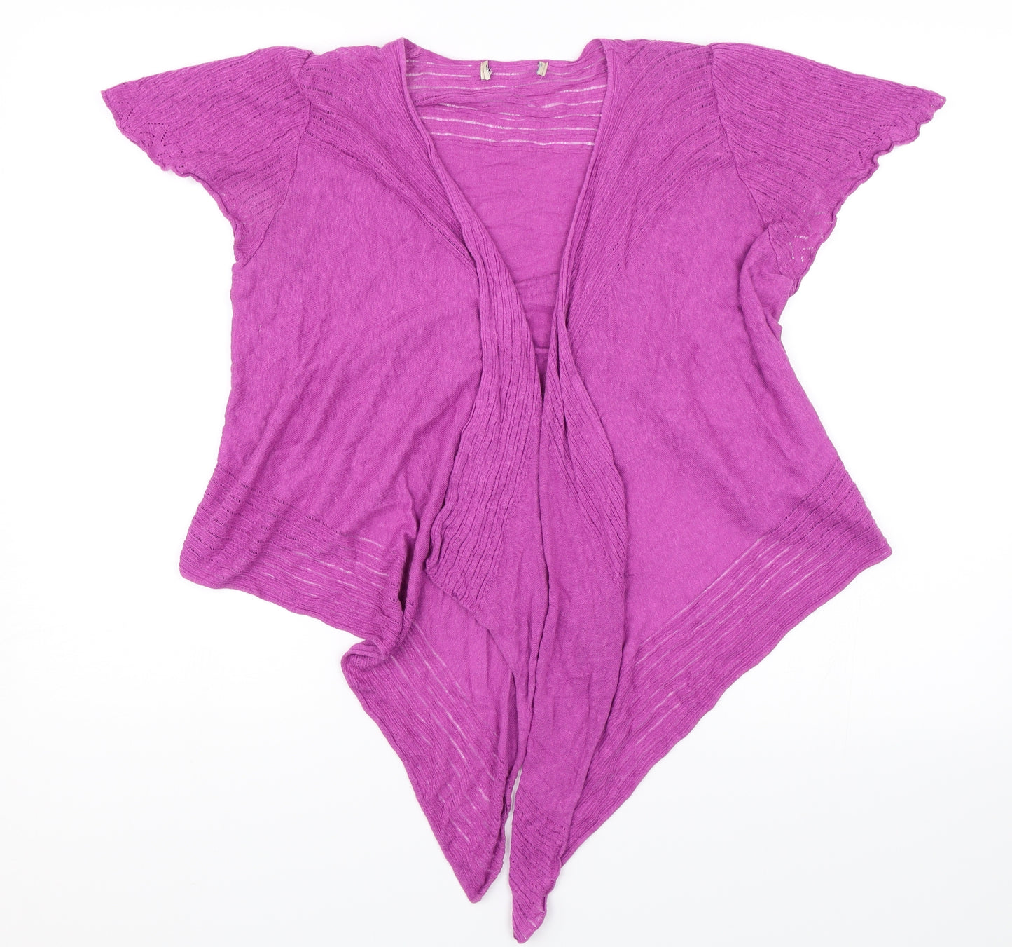 Marks and Spencer Womens Purple   Shrug Jumper Size 16