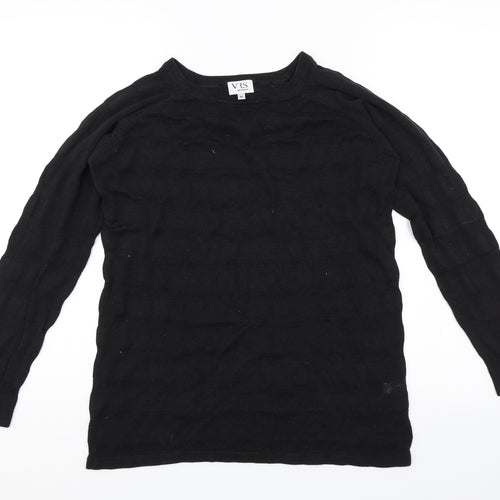 VRS woman Womens Black   Jersey T-Shirt Size M