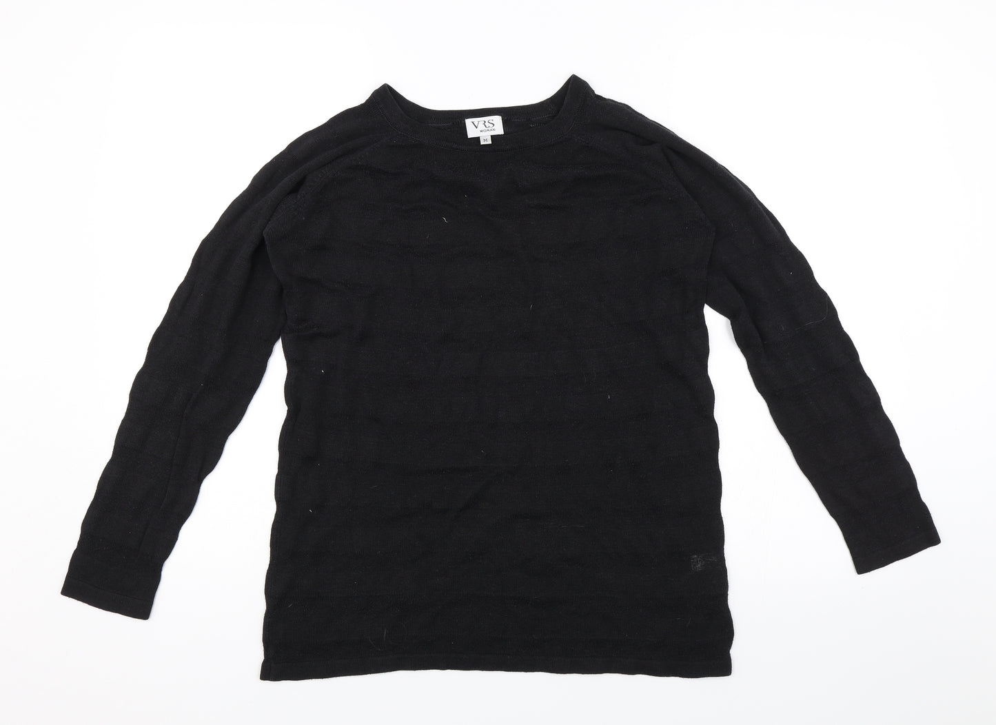 VRS woman Womens Black   Jersey T-Shirt Size M