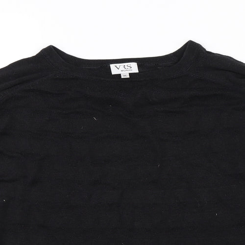 VRS woman Womens Black   Jersey T-Shirt Size M