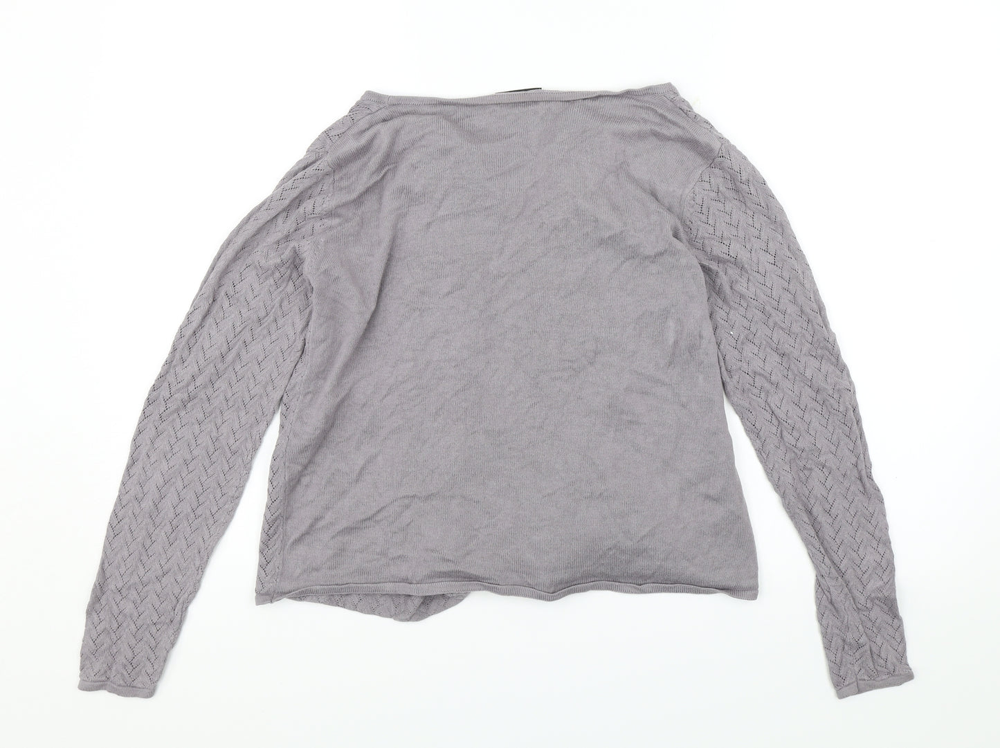 Vera Moda Womens Purple   Cape Jumper Size M
