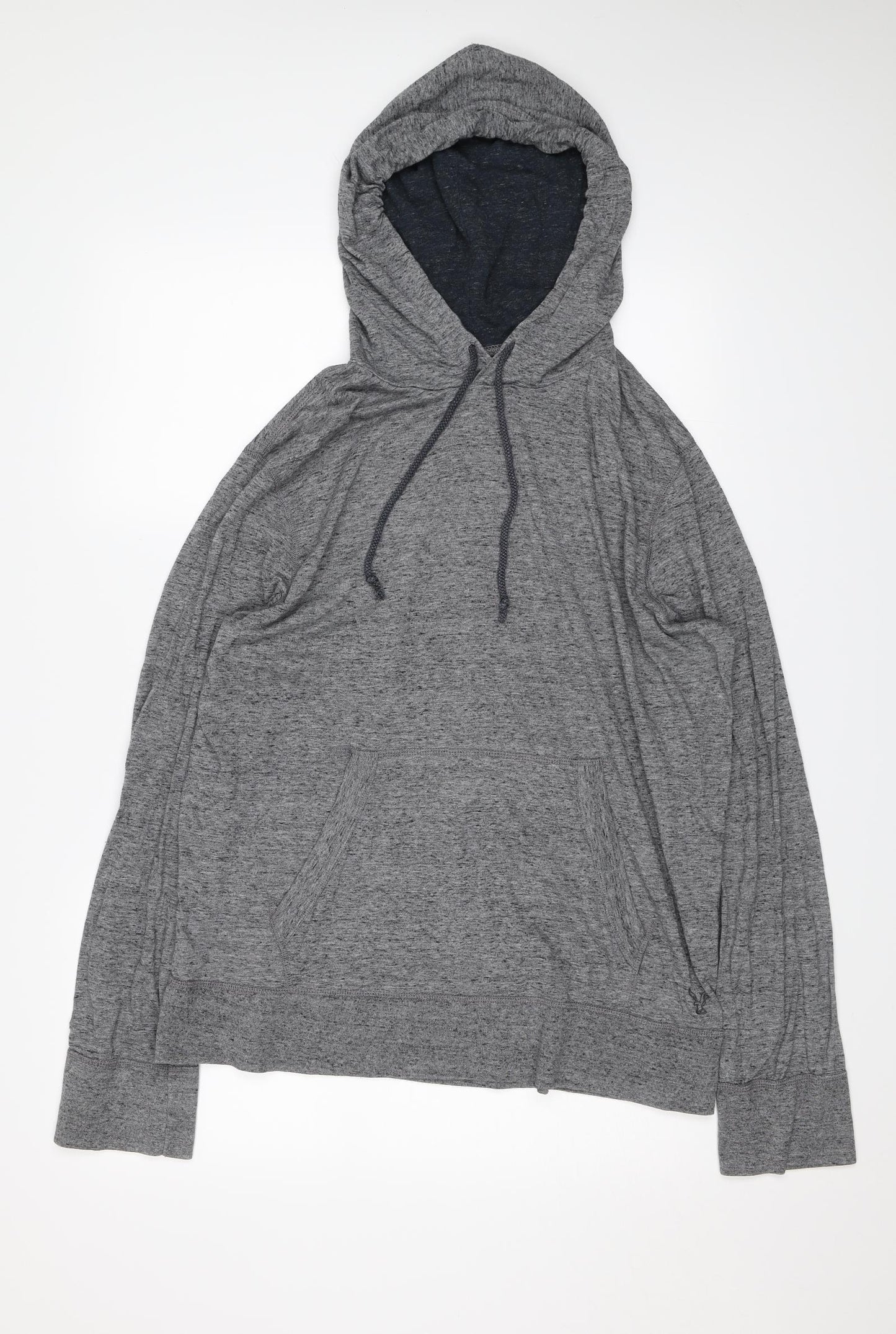 American Eagle Mens Grey   Pullover Hoodie Size L