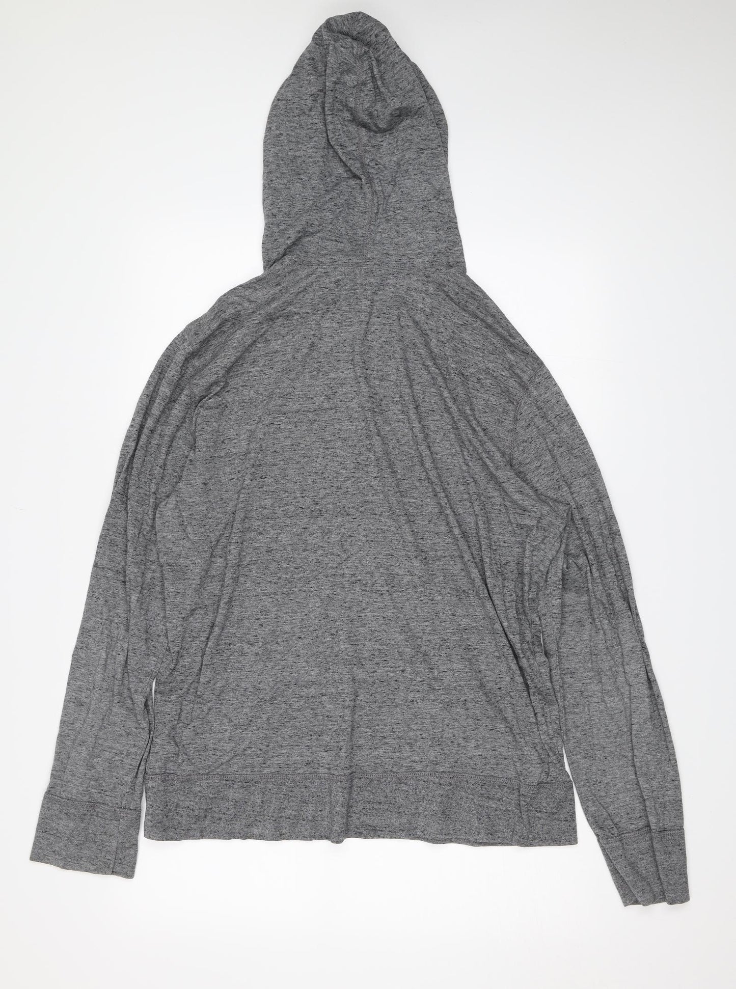 American Eagle Mens Grey   Pullover Hoodie Size L