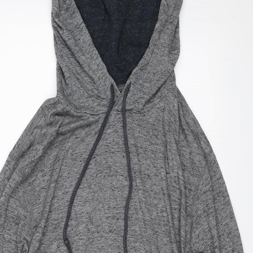 American Eagle Mens Grey   Pullover Hoodie Size L