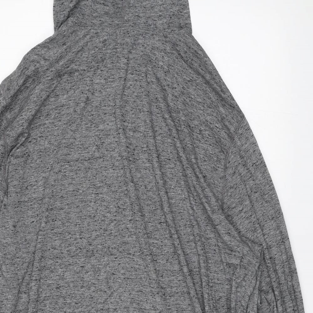 American Eagle Mens Grey   Pullover Hoodie Size L