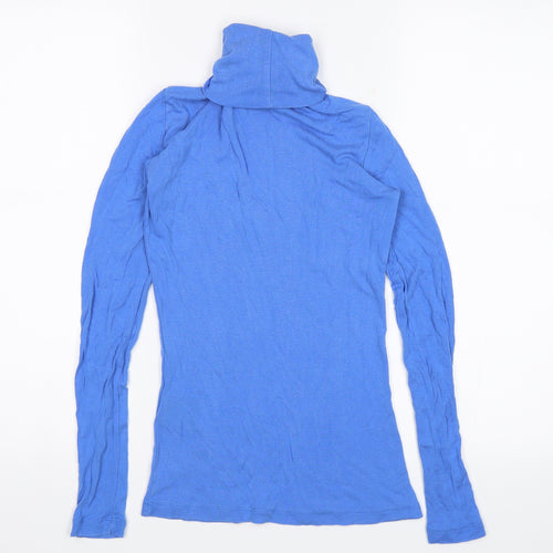 Msch Womens Blue   Jersey Blouse Size S