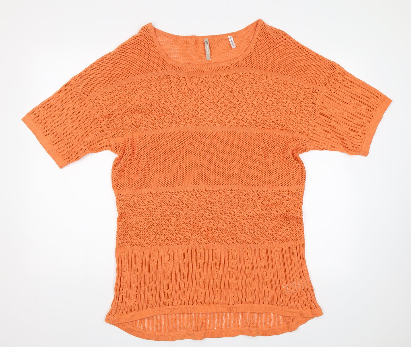 Anthology Womens Orange   Jersey T-Shirt Size 16