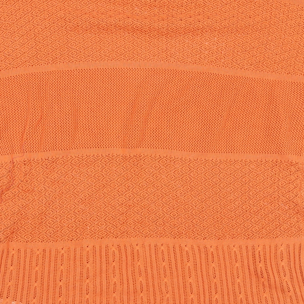 Anthology Womens Orange   Jersey T-Shirt Size 16