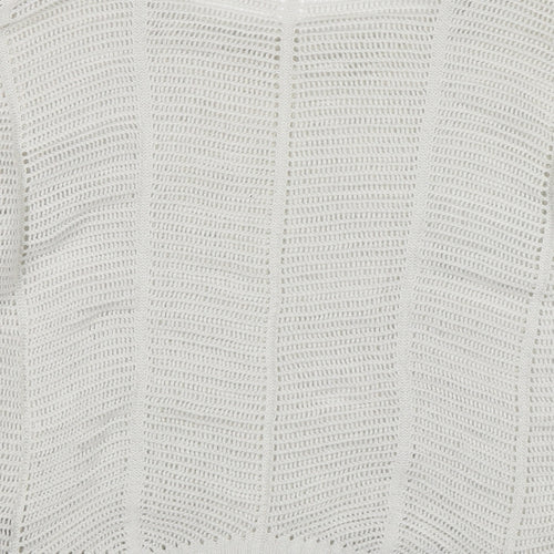 New Look Womens White   Pullover Jumper Size 10