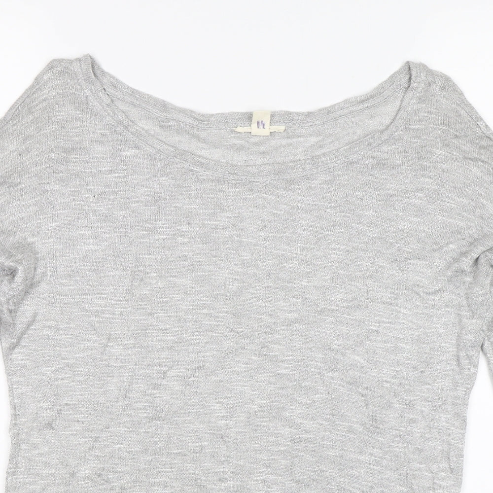 Esprit Womens Grey   Jersey T-Shirt Size S