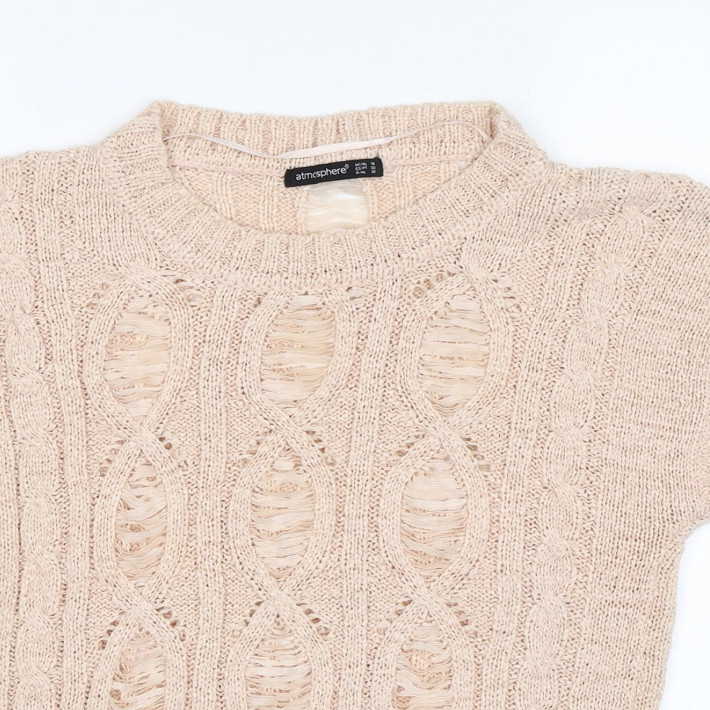 Atmosphere Womens Pink   Pullover Jumper Size 10