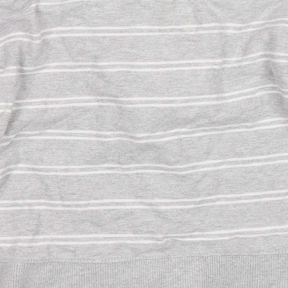 NEXT Baby Grey Striped  Jersey T-Shirt Size 12-18 Months  - Marine Division