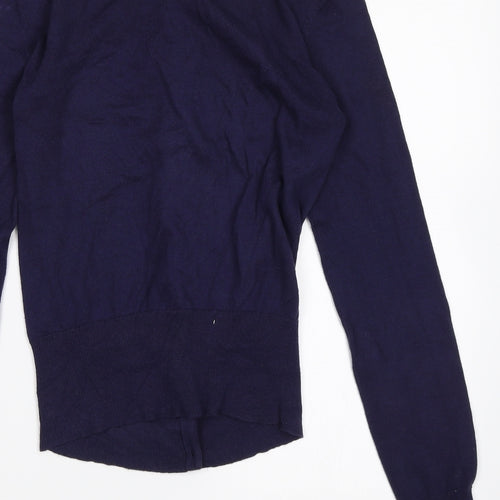 New Look Womens Purple   Cardigan Jumper Size 8