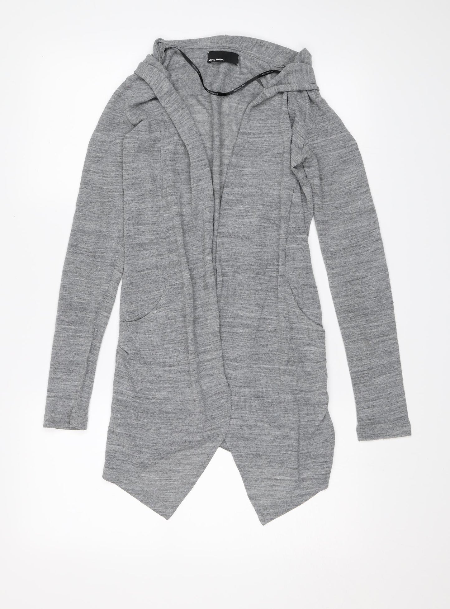Vera Moda Womens Grey   Wrap Jumper Size S