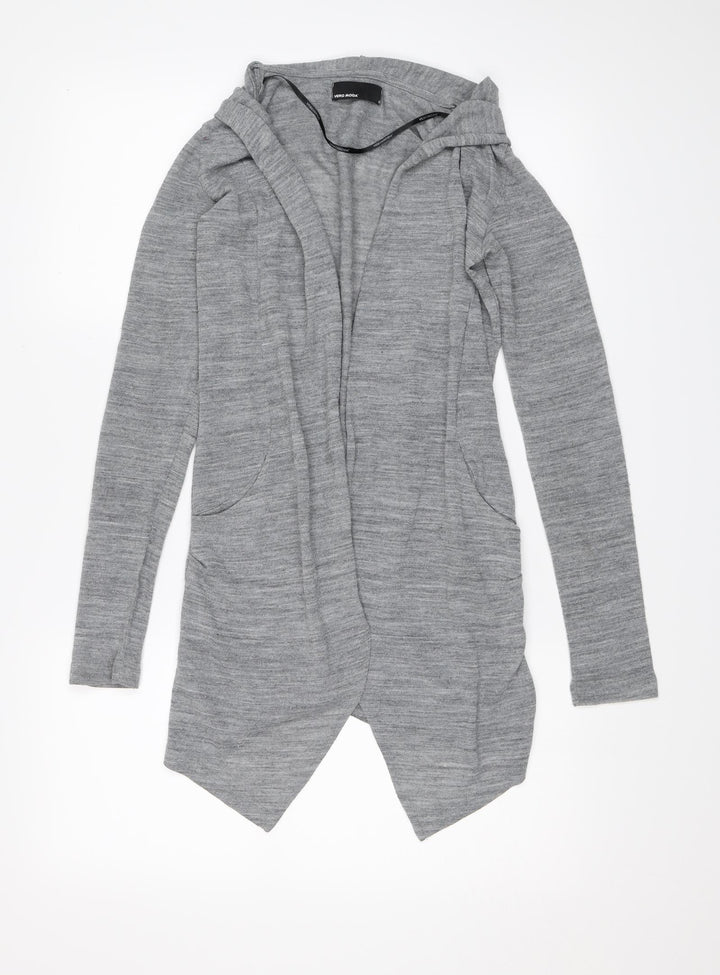 Vera Moda Womens Grey   Wrap Jumper Size S