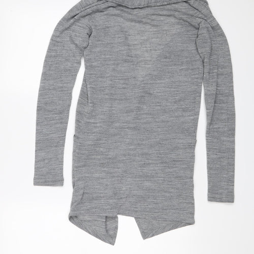 Vera Moda Womens Grey   Wrap Jumper Size S