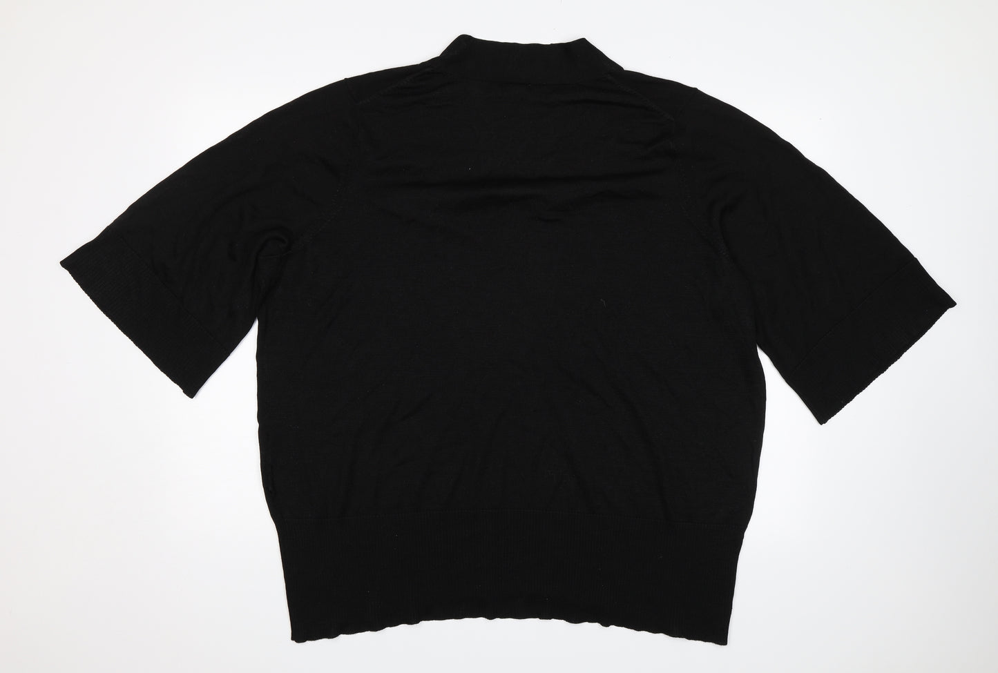 H&M Womens Black   Jersey T-Shirt Size 3XL