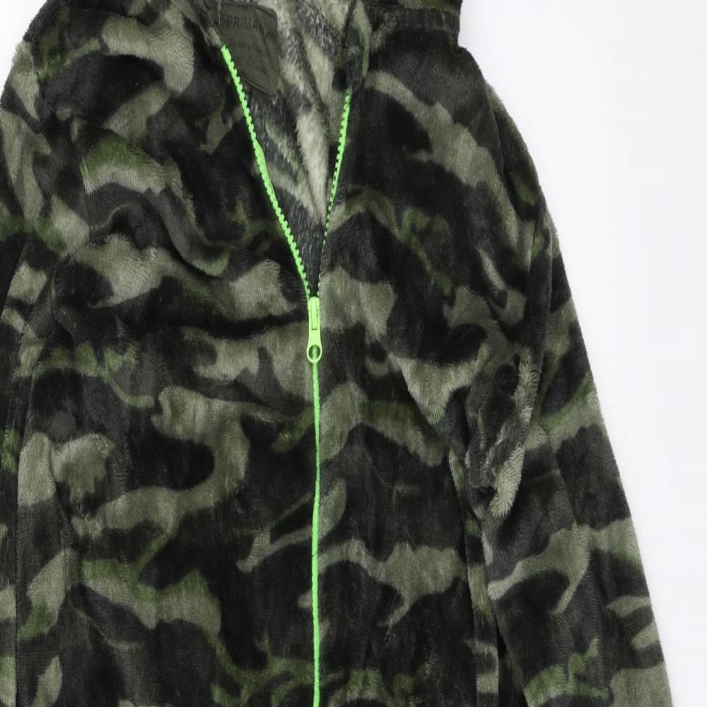 Primark Boys Green Camouflage   One Piece Size 13-14 Years