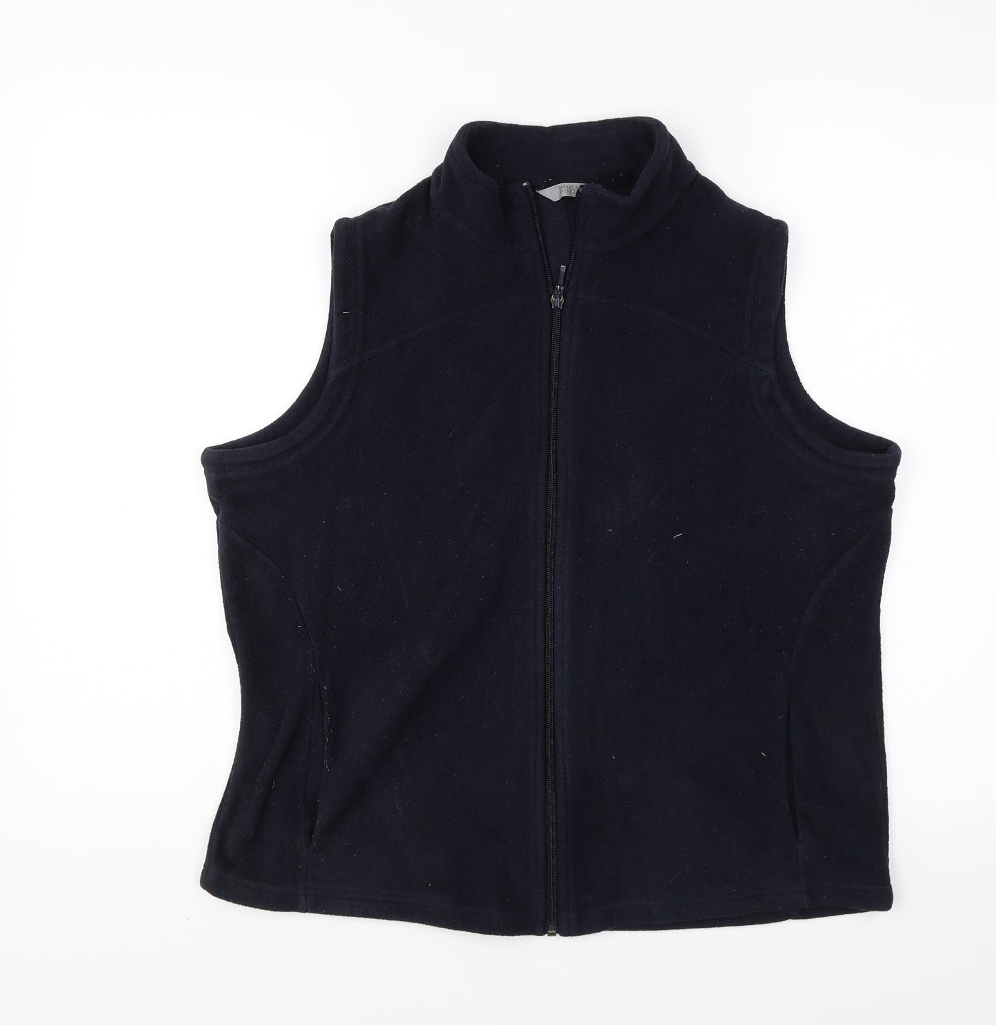 Marks and Spencer Womens Blue   Vest Jumper Size 20