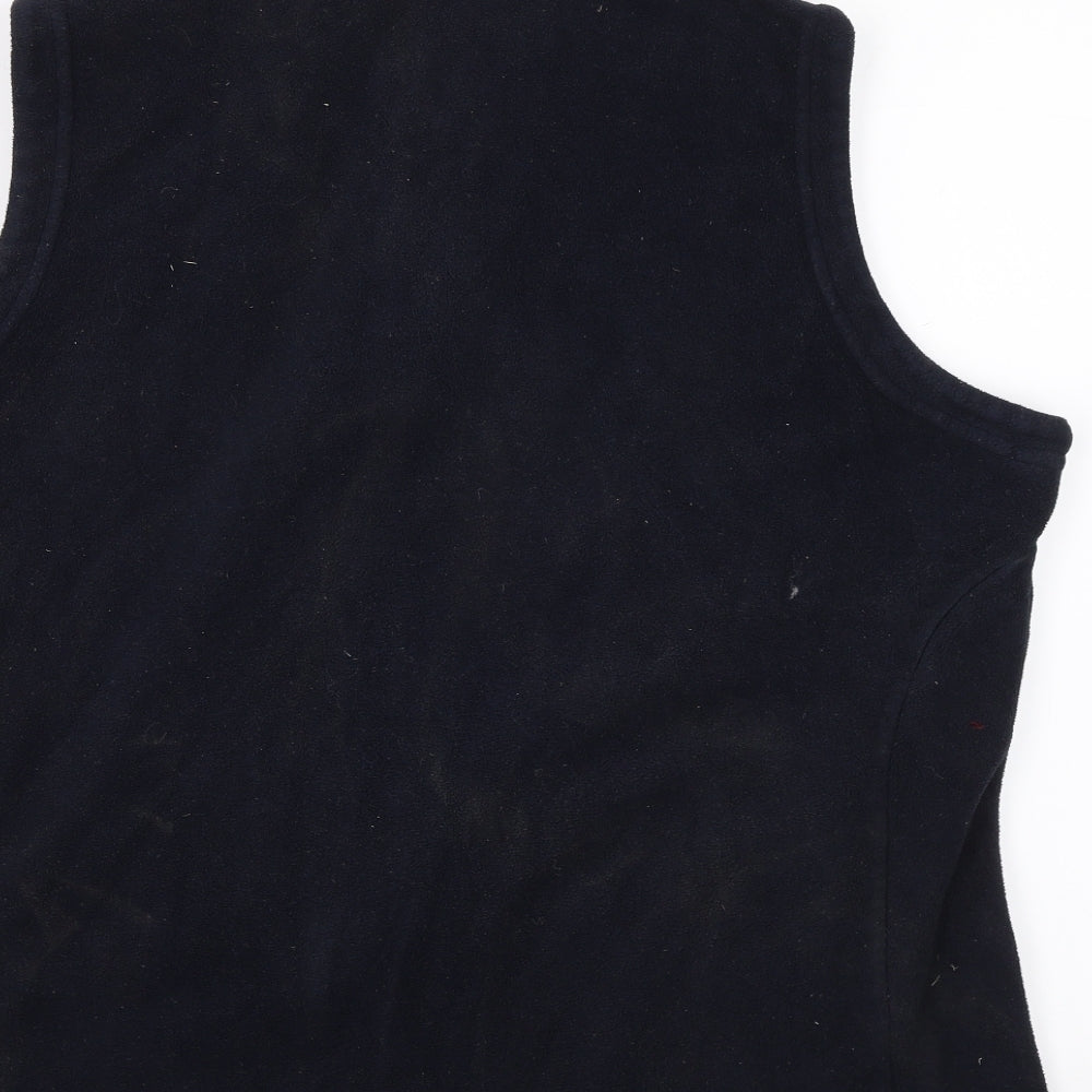 Marks and Spencer Womens Blue   Vest Jumper Size 20