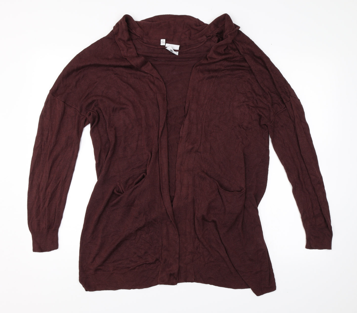 JUNAROSE Womens Red   Cardigan Jumper Size 14