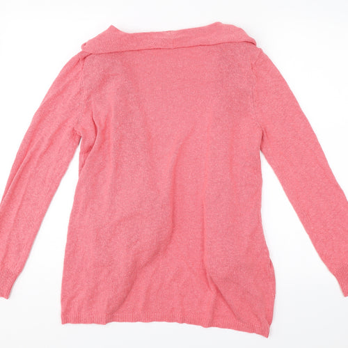 TU Womens Pink   Cardigan Jumper Size 14