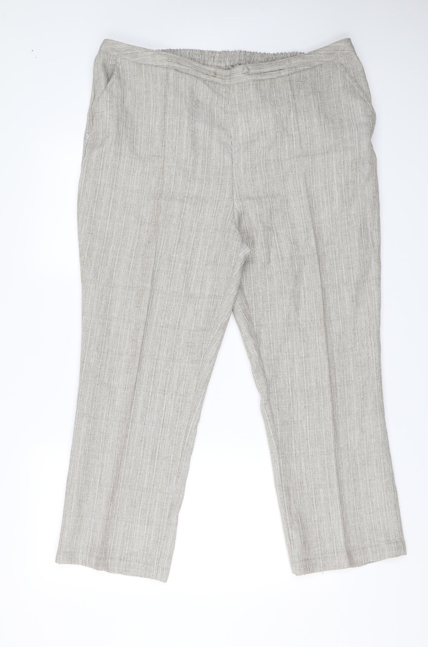 Damart Womens Beige   Trousers  Size 22 L24 in
