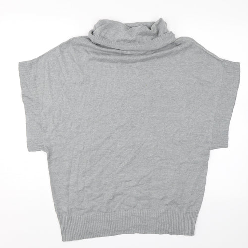 Oasis Womens Grey   Jersey T-Shirt Size 14