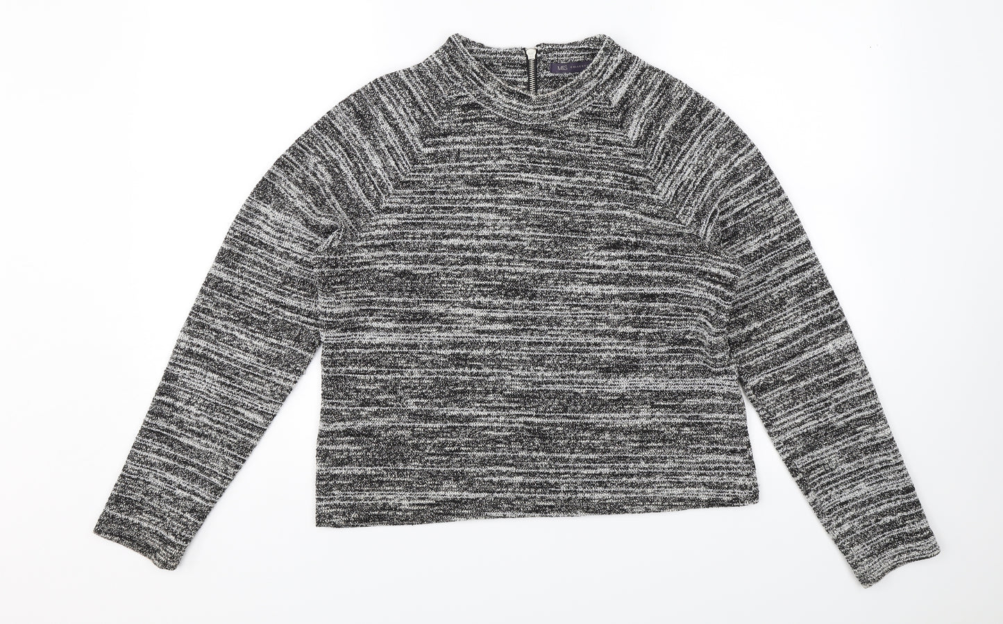 M&S Womens Grey   Pullover Jumper Size 12